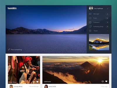 Tumblr redesign app photos redesign tumblr