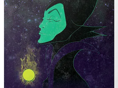 Maleficent Print design disney maleficent movie poster print snow white