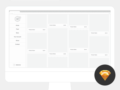 Wireframe Kit v2 for Sketch ai download freebie sketch sketchapp templates ui ux wireframes
