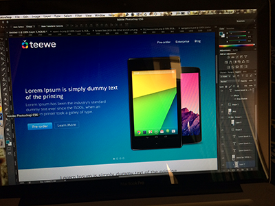 Teewe website android ui ux website