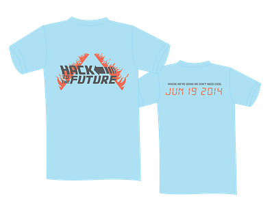 Hackathon Shirts back to the future code coders developer hack hackathon hackers movies swag tshirt