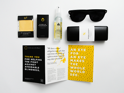 Jules Stein Eye Institute branding campaign eye identity institute logo packaging print rebrand