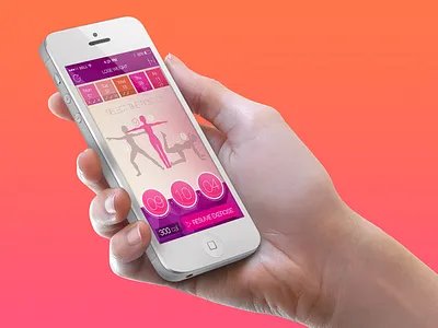 FitApp app fitness ui ux