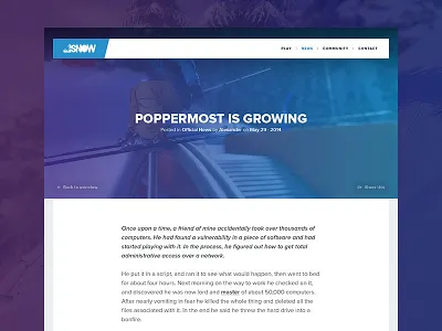 Snow Blogpost Design blog blogpost game header ski snow snowboarding text videogame wintersport