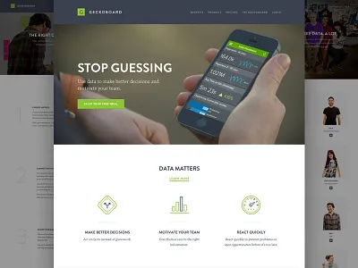Geckoboard.com dashboard geckoboard marketing site metrics web. website