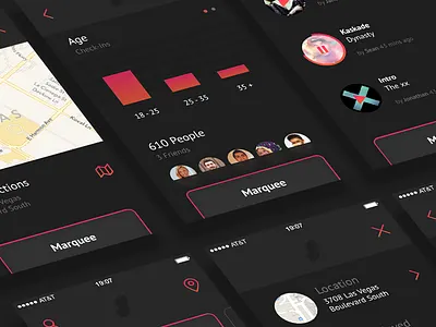 Night Guide iPhone App bar disco eken guide ios7 music night night guide night guide sahan sahan eken social app