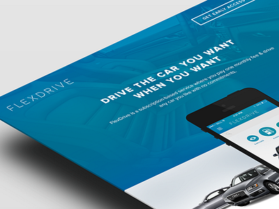 FlexDrive Launch Site 352 app automobiles car cars mobile netflix website