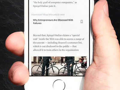 News article iOS app article ios news