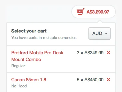 Mini Cart V2 basket buy cart checkout flat shop shopping basket shopping cart store