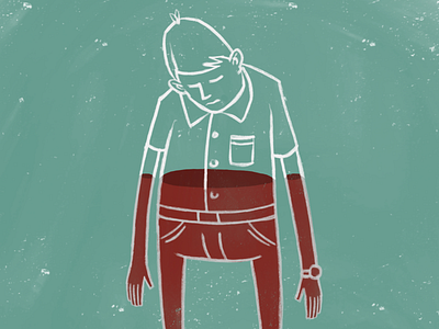Drained digital drawing editorial illustration illustration pencil sketchbook
