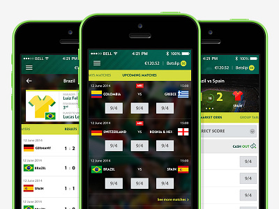 World Cup 2014 Betting App apple betting football ios iphone soccer world cup