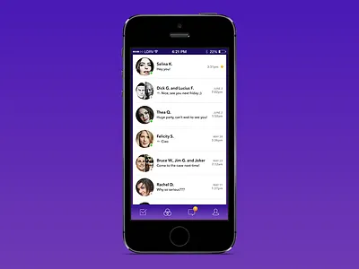 Chat UI app chat conversation ios message talk