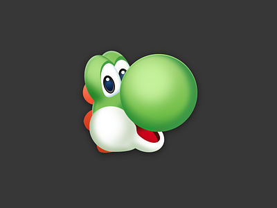 Yoshi game icon nintendo videogame yoshi