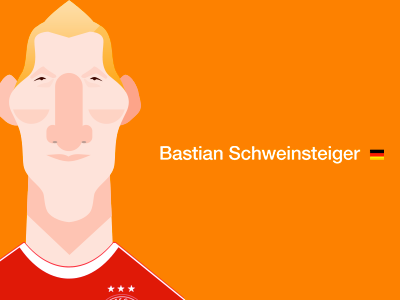 Bastian Schweinsteiger cup design fifa gui ios7 iphone world