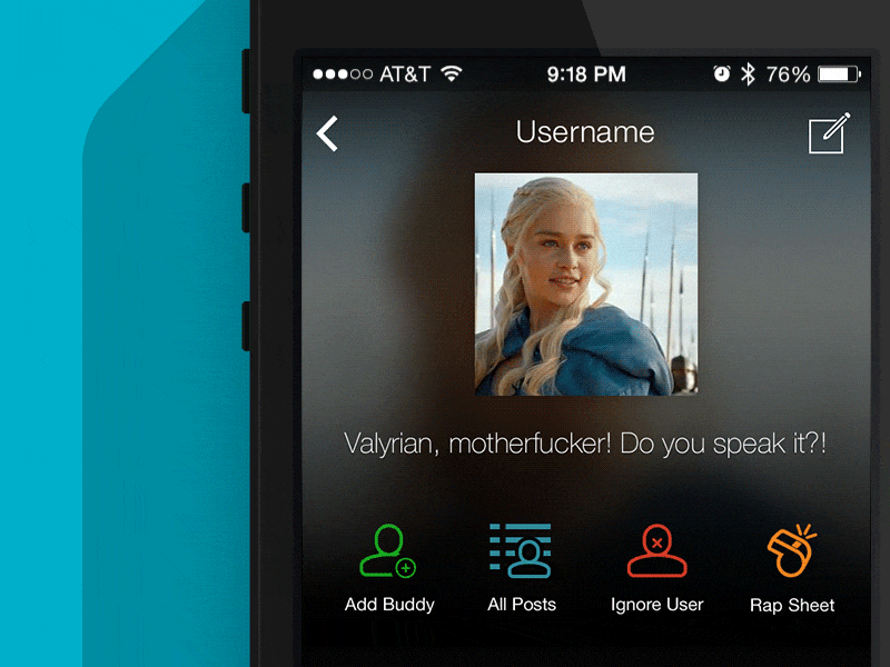Awful.app User Profile Screen app awful.app ios profile something awful