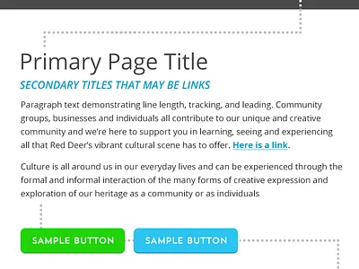 IA Summit 15 Style Tile One ia ia summit style tile typography