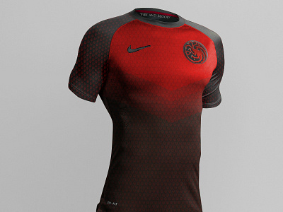 Targaryen 1uniforme Kit Original football futbol game of thrones got house targaryen jersey kit nike soccer targaryen