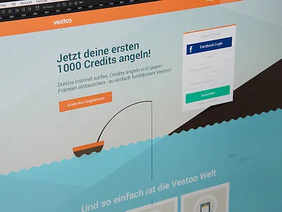 Vestoo Site cobe cobemunich illustration interface landing login munchen munich münchen page ui