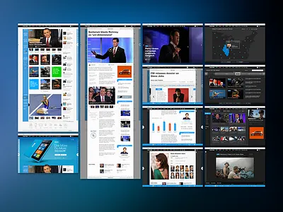 Designing News No 2 content design layout news portal usa today