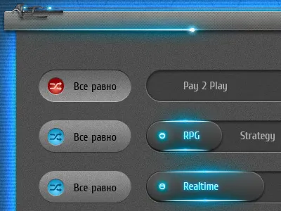GameSeeker.ru game gaming site tech web design