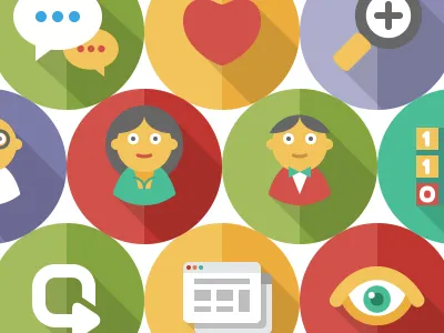 Flat Will Save The World! flat icons
