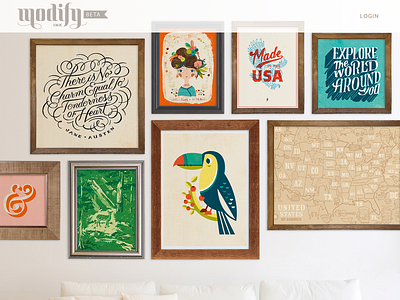 Page art beta customization design modify ink web design