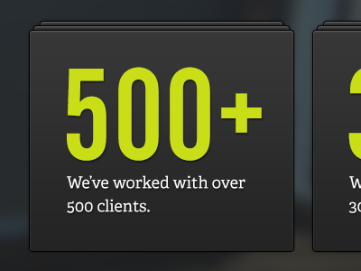 WebTek Stats card stats ui user interface ux web design website