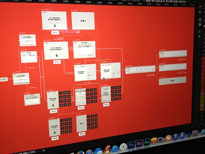 Target Layer Prediction System android app elevator floor lift system ui ux wireframe