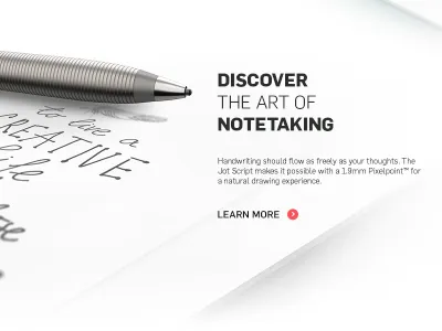 Adonit home page adonit branding product web