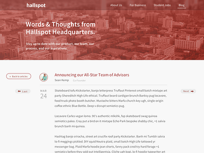 Full Blog Article View article author blog blogs full header hero image photo post tagline