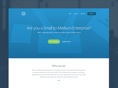 One Page Site betraydan clean design ecommerce flat minimal one page design shop website