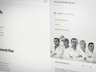 Off Canvas Menu blog flat menu minimal off canvas offcanvas slicecrowd