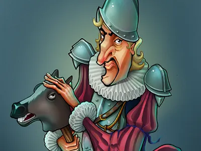 Conquistador character conquistador