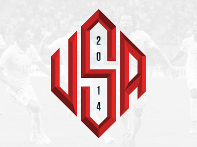 New USA crest sports usa