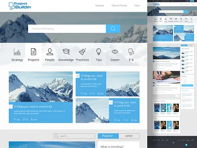 Blog blog content farhan responsive website