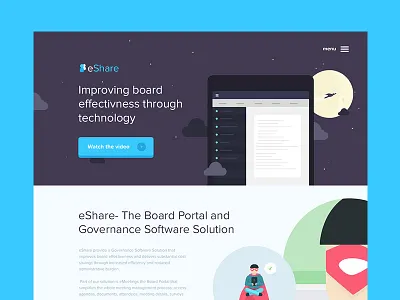 Web Concept flat illustration interface style ui vector website