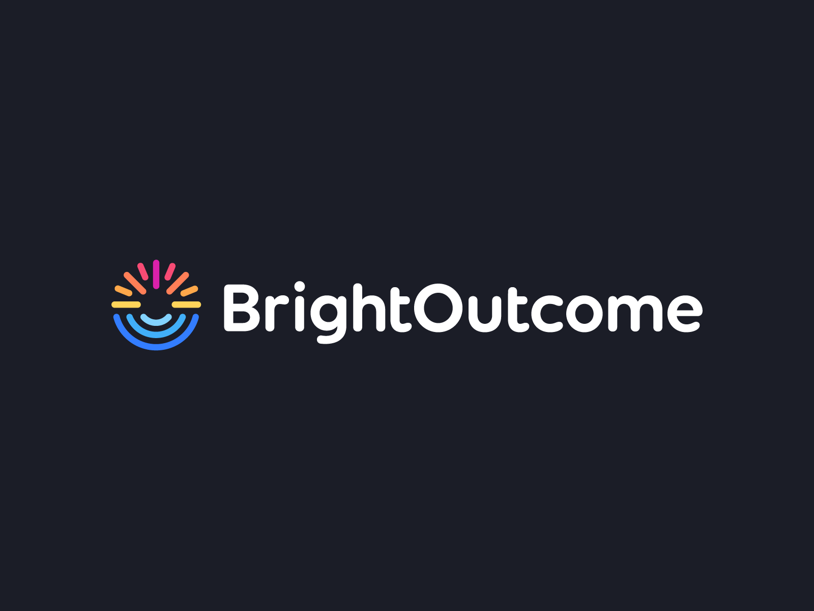 BrightOutcome bight branding globe identity logo mark modern sea sun symbol water