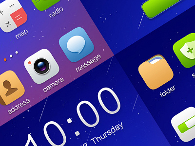 Starrynight address browser camera china clock color icon message phone photo radio theme