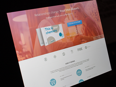 A Splash Of Color colorful hero minimal toronto ui web web agency