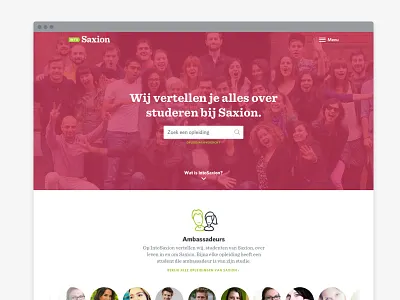 Into Home education intosaxion saxion study style web website