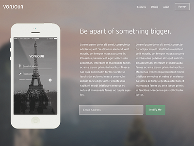 Partners Landing Page business design enterprise flat minimal mobile page partners ui
