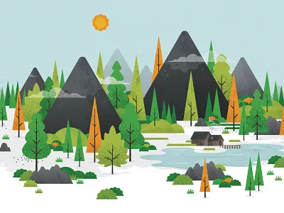 #PENLAKEYANKEES canada illustration instagram muskoka peninsula lake website