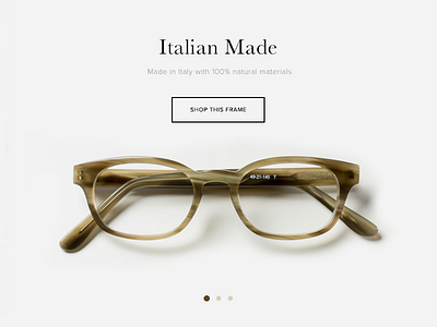 Special Collection ecommerce eyewear glasses