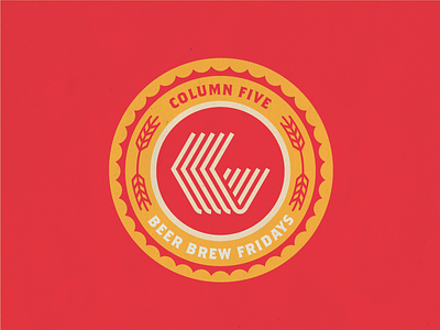 C5 Beer Label beer beerlabel c5 columnfive friday