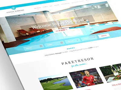 Stefan Schwarz Portugal design experience travel webdesign wordpress