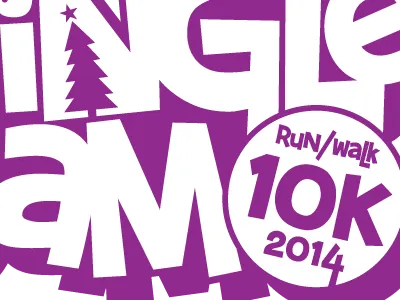 Jingle Jam 10K jinglejam10k jj10k logo rebrand