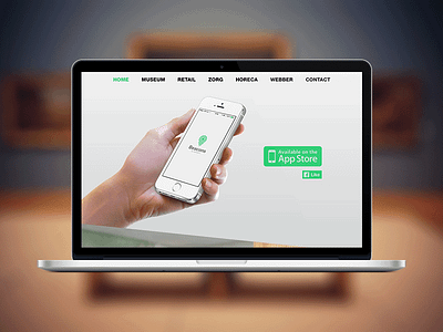 Beaconcept Website app beacon beacons flat design online site website
