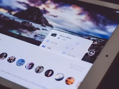 EXIF darkrume exif flickr icons ipad modal native popover unfinished wip