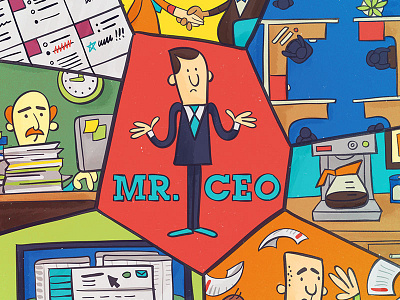 Your Team Abroad - Illustration 01 character design freelance illustration yourteamabroad