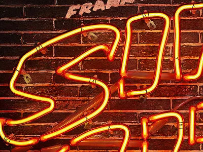 Sin City 3D neon 3d neon 3dneon c4d sin city vary